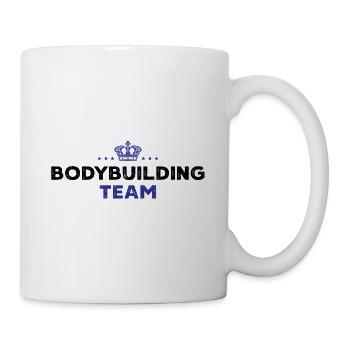 Équipe de musculation - Mug blanc - blanc - Droite