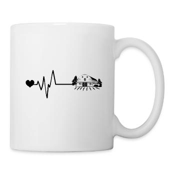 Farm Pulse Heart Love - Mug - white - Right