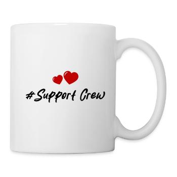 Soutenir l’équipage Heart Love - Mug blanc - blanc - Droite