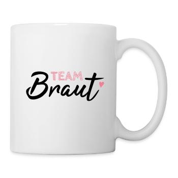 Team Braut JGA - Tasse - Weiß - Rechts
