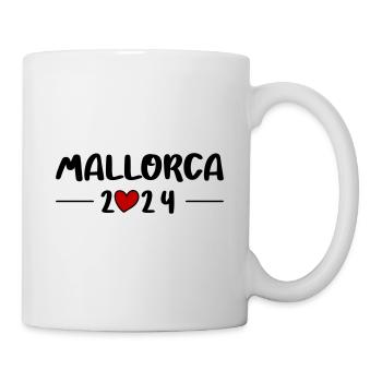 Mallorca 2024 Heart Trip - Mug - white - Right