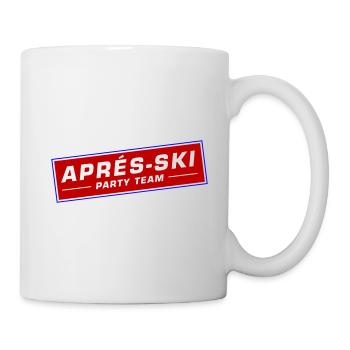 Apres Ski Party Team - Tasse - Weiß - Rechts