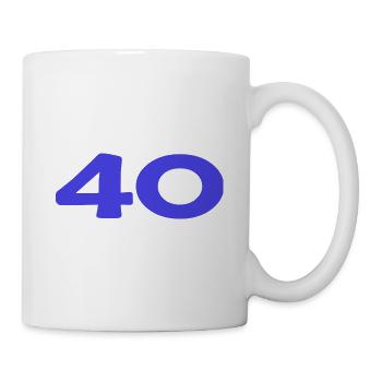ANNIVERSARY. HAPPY BIRTHDAY. HAPPY BIRTHDAY. - Mug - white - Right
