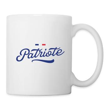 Patriote français - Mug blanc - blanc - Droite