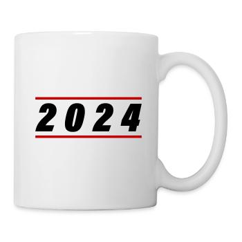 Année 2024 - Mug blanc - blanc - Droite