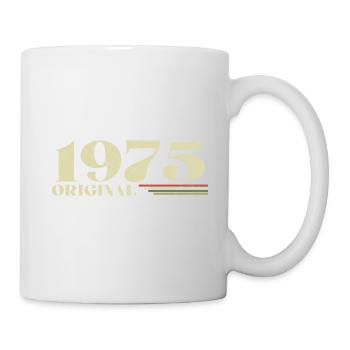 Original 1975 Vintage 1975 Anniversary 1975 Retro - Mug - white - Right