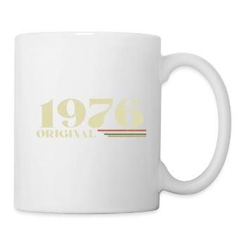 Original 1976 Jahrgang 1976 Geburtstag 1976 Retro - Tasse - Weiß - Rechts