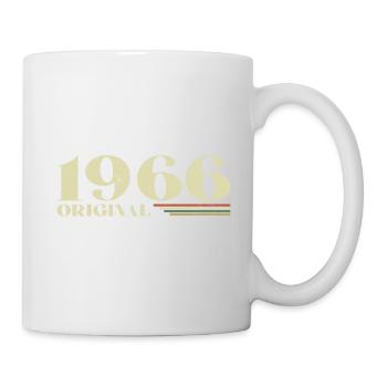 Original 1966 Jahrgang 1966 Geburtstag 1966 Retro - Tasse - Weiß - Rechts