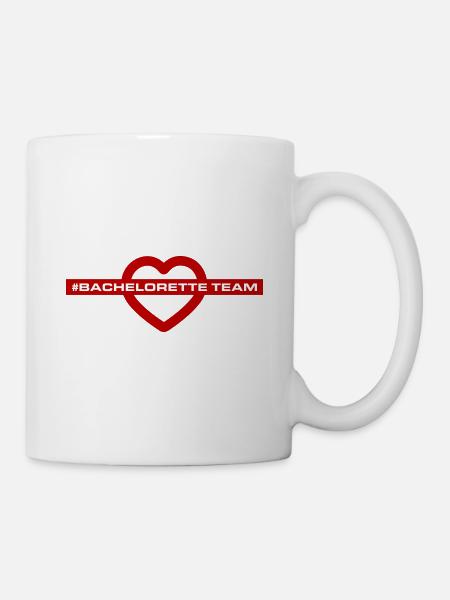 bachelorette team herz - Tasse - Weiß