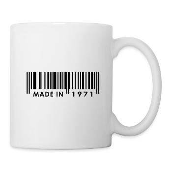 Anniversaire 1971 - Mug blanc - blanc - Droite