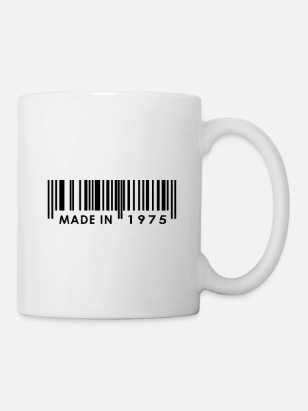 Anniversaire 1975 - Mug blanc - blanc