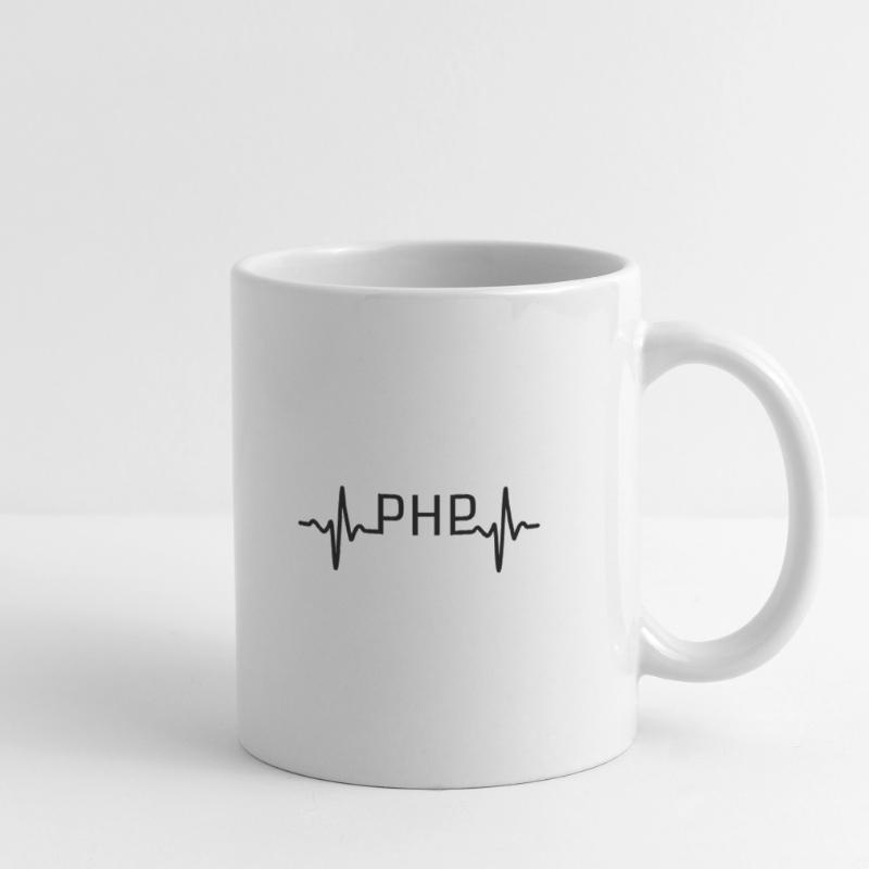 PHP Herzschlag Tasse