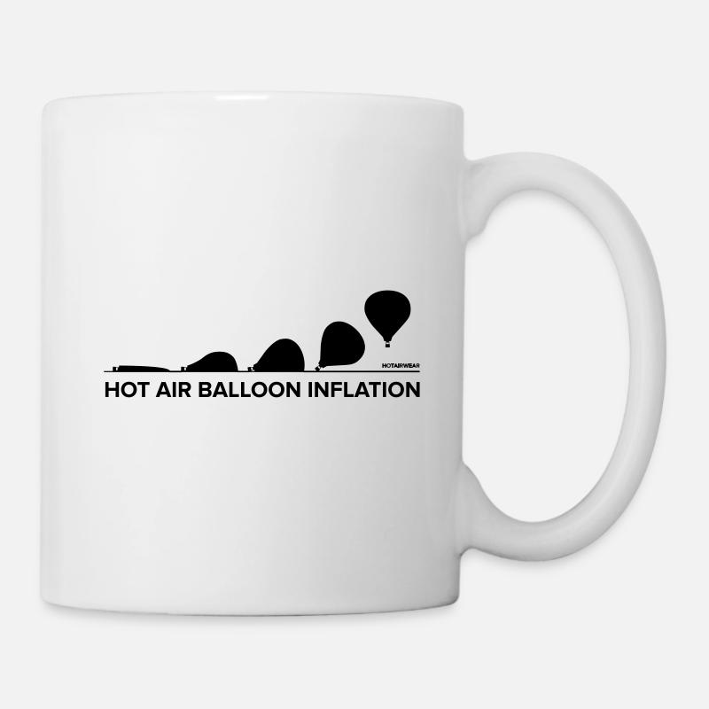 Balloon Inflation - Mug - white