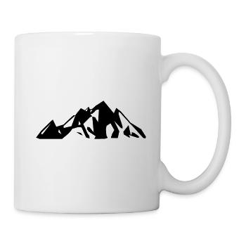 berge symbol - Mug - white - Right