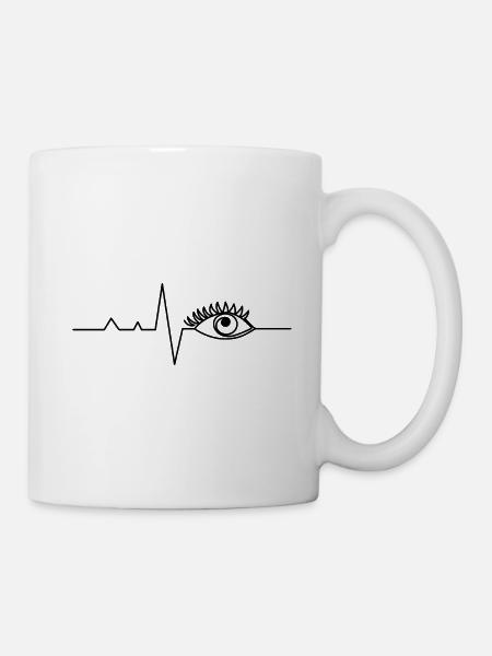 Augenoptiker Optiker Augenarzt - Tasse - Weiß