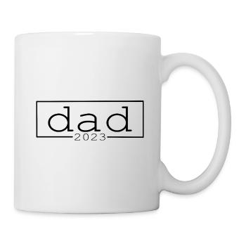 dad 23 Vatertag Geschenkidee - Tasse - Weiß - Rechts