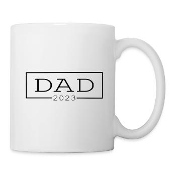 dad 23 Vatertag Geschenkidee - Tasse - Weiß - Rechts
