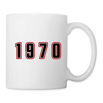 1970 Year Number - Mug - white - Right