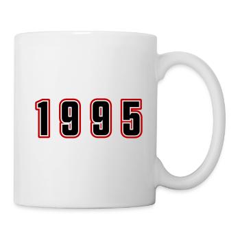 1995 Year Number - Mug - white - Right