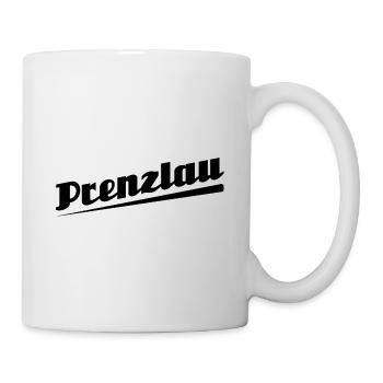 Prenzlau - Textdesign mit Stadtnamen - Tasse - Weiß - Rechts