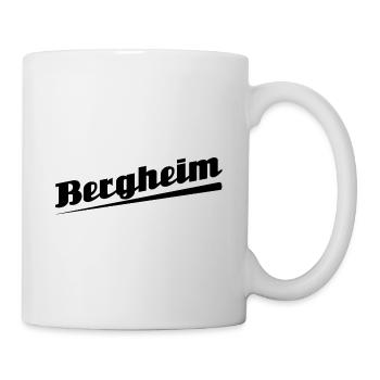 Bergheim - Textdesign mit Stadtnamen - Tasse - Weiß - Rechts