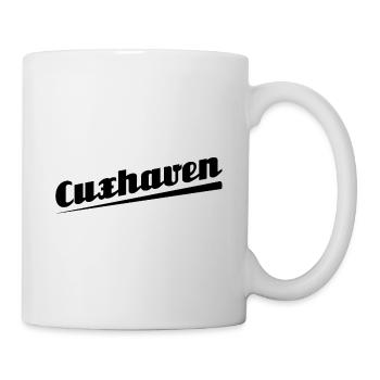 Cuxhaven - Textdesign mit Stadtnamen - Tasse - Weiß - Rechts