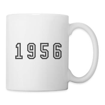 1956 Year Number - Mug - white - Right