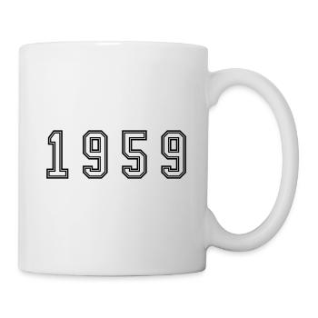 1959 Year Number - Mug - white - Right