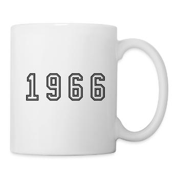 1966 Year Number - Mug - white - Right