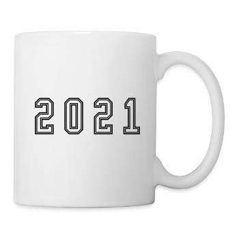2021 Year Number - Mug - white - Right