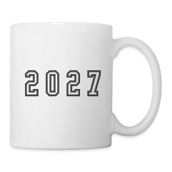 2027 year number - Mug - white - Right