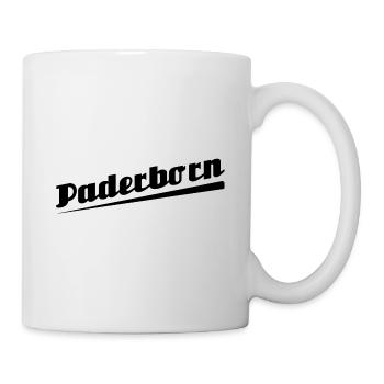 Paderborn - Textdesign mit Stadtnamen - Tasse - Weiß - Rechts