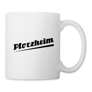 Pforzheim - Textdesign mit Stadtnamen - Tasse - Weiß - Rechts
