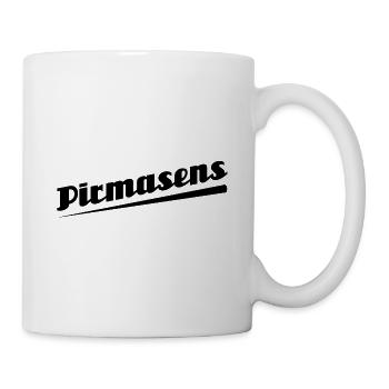 Pirmasens - Textdesign mit Stadtnamen - Tasse - Weiß - Rechts