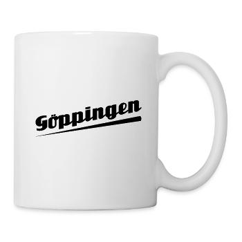 Göppingen - Textdesign mit Stadtnamen - Tasse - Weiß - Rechts