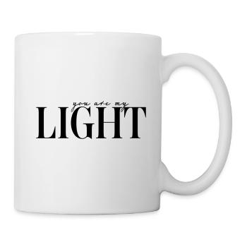 You are my light! Customisable - Mug - white - Right