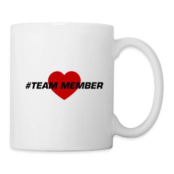 Team Member Heart Love - Mug - white - Right