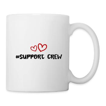 Soutenir l’équipage Heart Love - Mug blanc - blanc - Droite