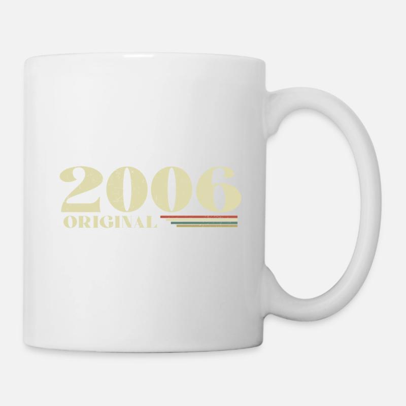 Original 2006 Vintage 2006 Retro Anniversary 2006 - Mug - white