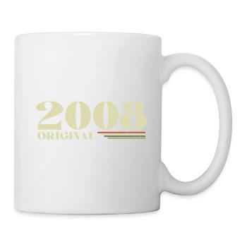 Original 2008 Vintage 2008 Retro Anniversary 2008 - Mug - white - Right