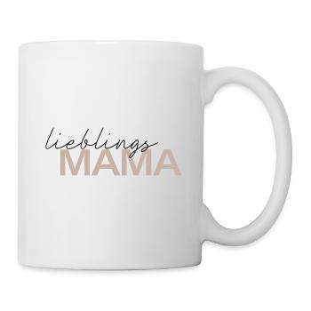 Lieblingsmama - Tasse - Weiß - Rechts