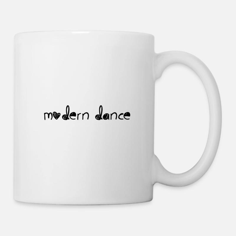modern dance - Tasse - Weiß