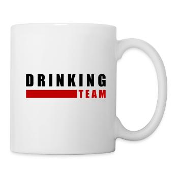 drinking team - Mug - white - Right