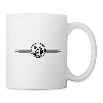 Mountains Symbol - Mug - white - Right