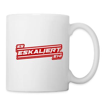 Es Eskaliert Eh - Tasse - Weiß - Rechts