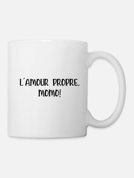 l'amour propre momo - Mug blanc - blanc