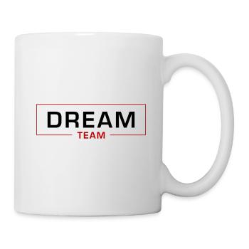Dream Team - Tasse - Weiß - Rechts