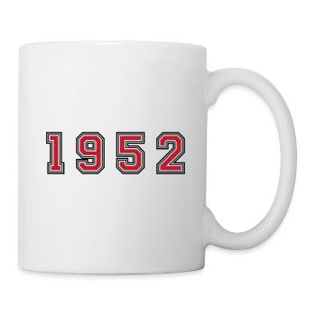 1952 year number - Mug - white - Right