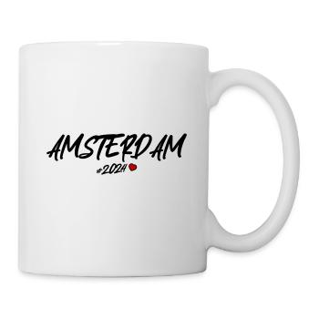 Cœur d’Amsterdam 2024 - Mug blanc - blanc - Droite