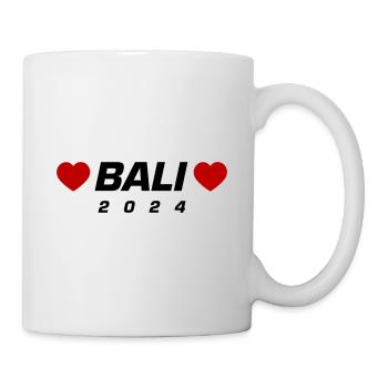 Bali 2024 Heart - Mug - white - Right